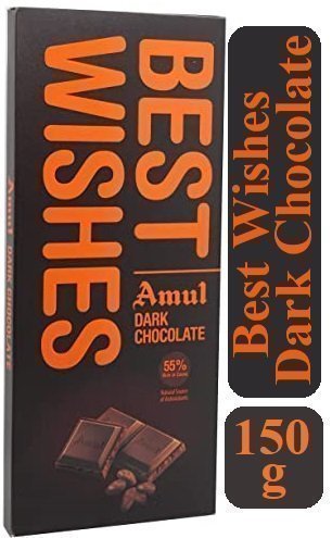 Amul Dark Chocolate, 150gram : : Grocery & Gourmet Foods